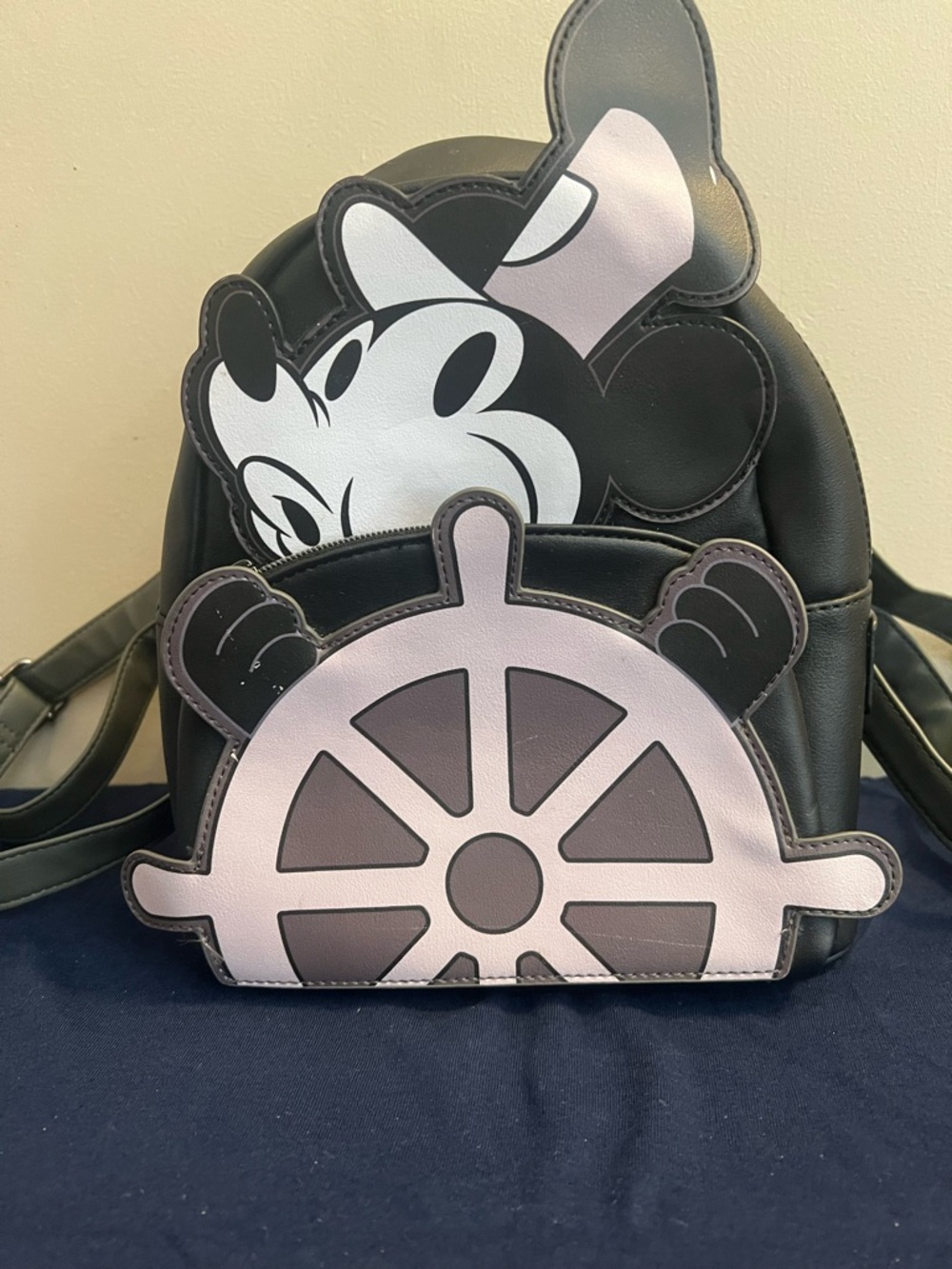Steamboat Willie 3 Piece Loungefly Set - Picture 2 of 8